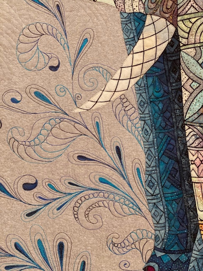 "Colourful Dream" by Lise Belanger - Detail 2